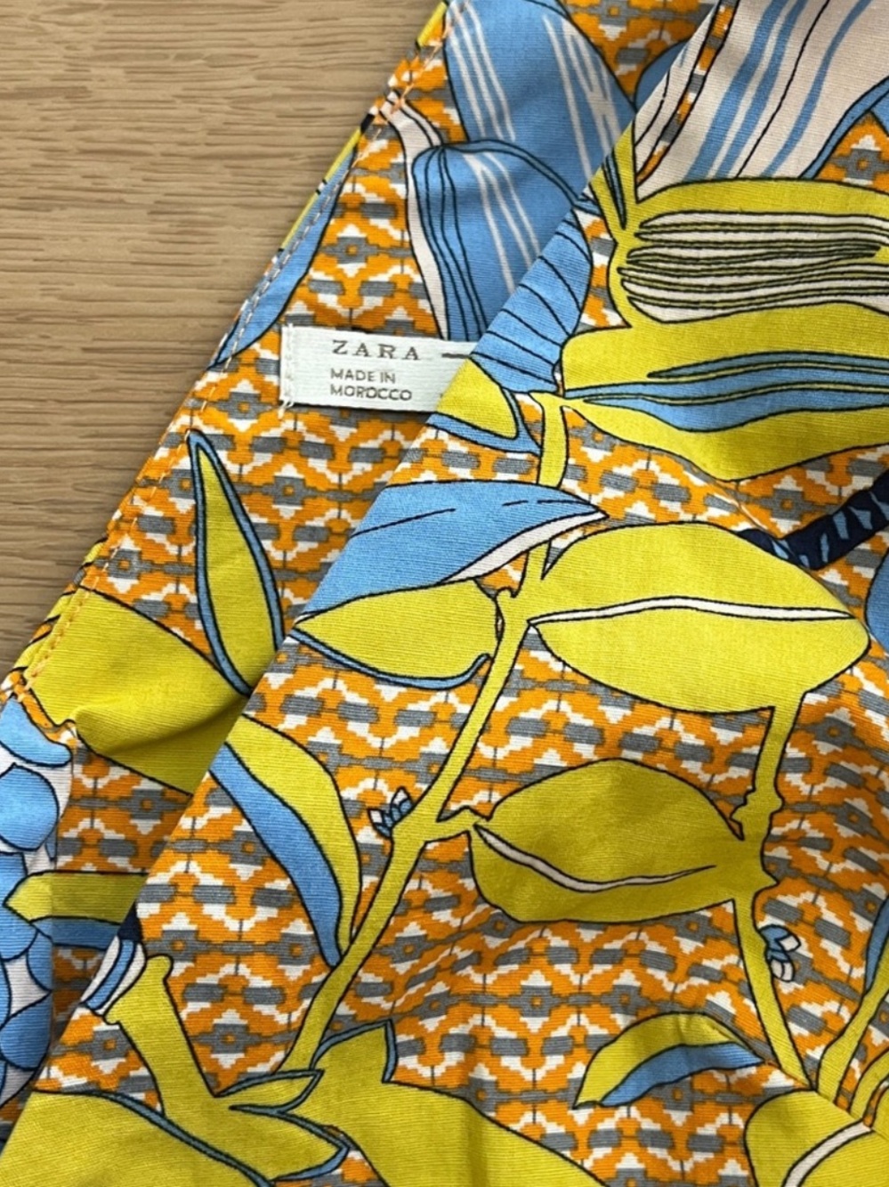 ZARA Tropical Cutout Mini Dress TRF size XS - Picture 5 of 5